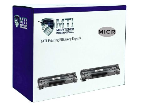 MTI 78A Compatible HP CE278A MICR Toner Cartridge (2-Pack) Supply