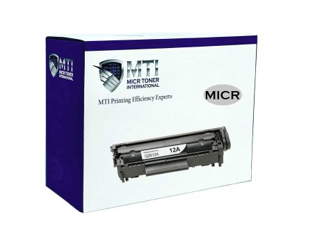 MTI 12A Compatible HP Q2612A MICR Toner Cartridge For Sale