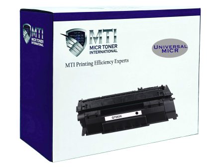 MTI 53X Compatible HP Q7553X Universal MICR Toner Cartridge (High Yield) For Sale