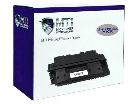 MTI 61X Compatible HP C8061X Universal MICR Toner Cartridge for 4100 Discount