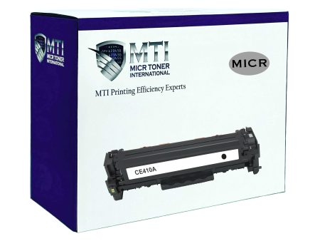 MTI HP CE410A 305A U.S. Reman MICR Toner Cartridge For Discount