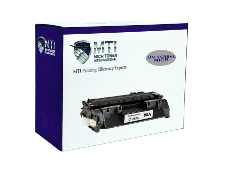 MTI 80A Compatible HP CF280A Universal MICR Toner Cartridge for M401 M425 Online Sale