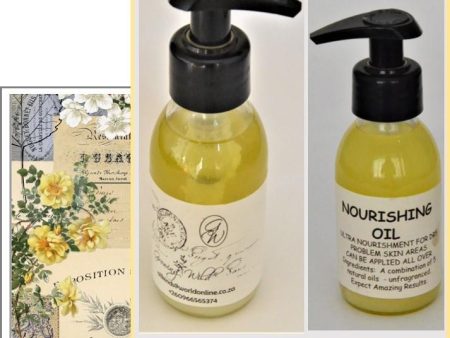 Herbal Nourishing Oil - Dry Skin 100 mls Hot on Sale