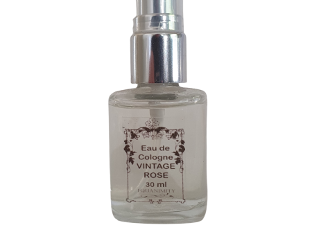 Equanimity - Eau De Cologne Vintage Rose. 30 mls on Sale