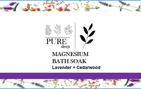 Magnesium - Lavender and Cedarwood Bath Soak 500 mls Online Sale