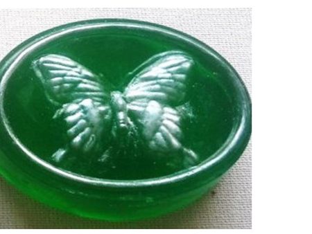 Soap Mould Oval Butterfly 85 grm For Cheap