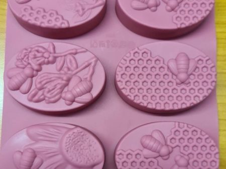 Silicone Soap Mould - Bee Design P & T Online