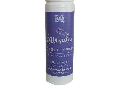 Equanimity - Lavender Carpet Powder . 250 mls Sale