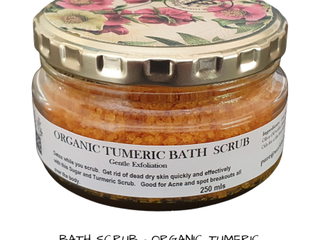 Herbal Organic Tumeric Bath Scrub 250 mls Fashion