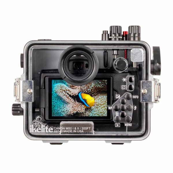 Ikelite 200DLM A Underwater Housing for Canon EOS M50, M50 II, Kiss M Mirrorless Digital Cameras Supply