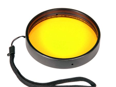 Ikelite Removable External Yellow Barrier Filter 3.9 Inch Diameter For Discount