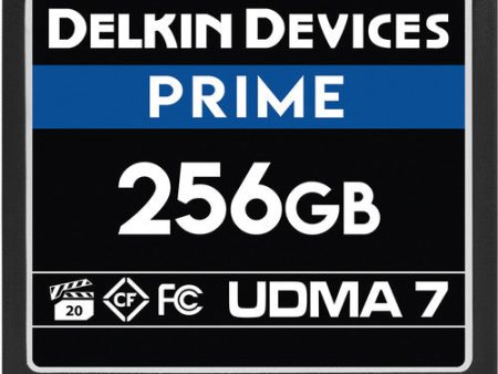 Delkin Devices 256GB Prime UDMA 7 CompactFlash Memory Card Online now