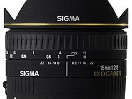 (Discontinued)Sigma 15mm f 2.8 EX DG Diagonal Fisheye Lens for Canon EF For Cheap