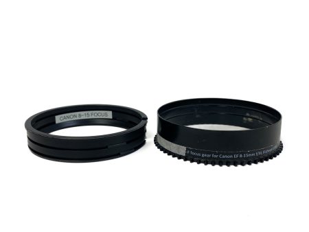 CP. 4048 Used Nauticam C815-F Focus Gear for Canon EF 8-15mm f 4L Fisheye USM (for use with 21230) Cheap