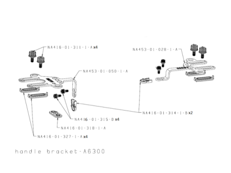 A Pair of Handle Brackets for NA-A6300 Discount
