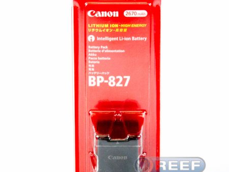 Discontinued Canon BP-827 Battery Pack 2670 mAh Sale