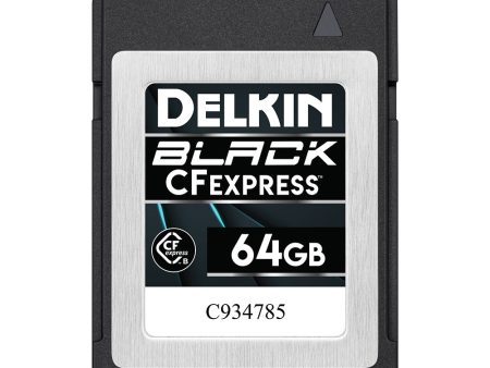 Delkin Devices BLACK CFexpress Type B Card (Choose Size) Online now