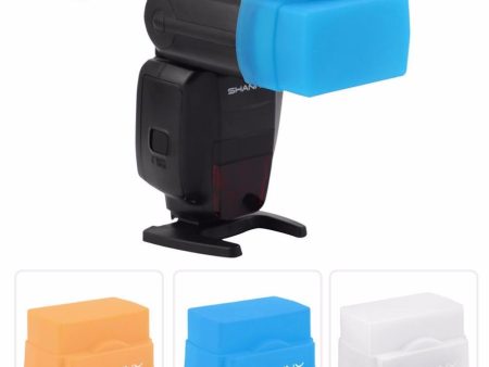 Camera Light Control Soft Silicon Bounce Flash Diffuser For Nikon Speedlite SN-R002 For CANON 600EX-RT  600EX  YN600EX-RT For Sale