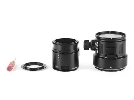 (Discontinued) Nauticam Macro Port and Zoom Gear Set for Olympus 12-50mm EZ to use with NA-OM1 Sale