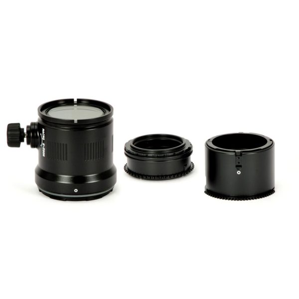 (Discontinued) Nauticam Macro Port and Zoom Gear Set (for NA-GH5   EM1X) for Olympus 12-50mm EZ Supply