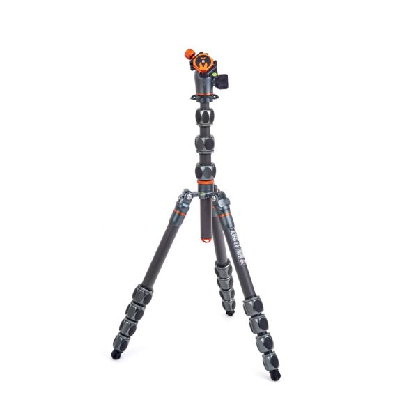 3 Legged Things Carbon Fiber Pro 2.0 Albert Tripod & Air Head Pro Grey For Sale