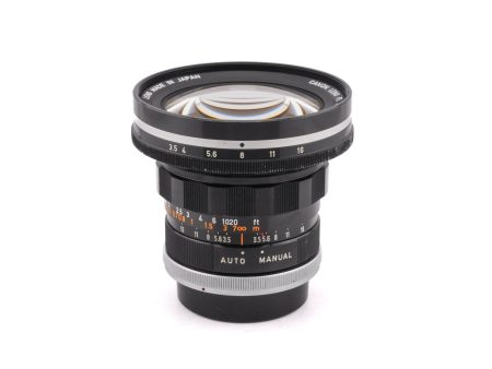 Canon 19mm f3.5 R Online Hot Sale