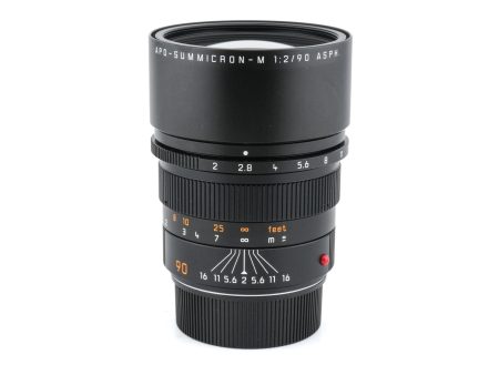 Leica 90mm f2 APO-Summicron-M ASPH. (11884) Online Hot Sale