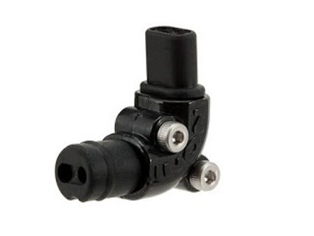 Inon 90 Degree Double Hole Fiber Optic Plug (Rubber Bush Plug) For Sale