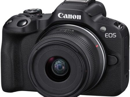 Canon EOS R50 Mirrorless Camera with 18-45mm Lens (Black) Online Hot Sale